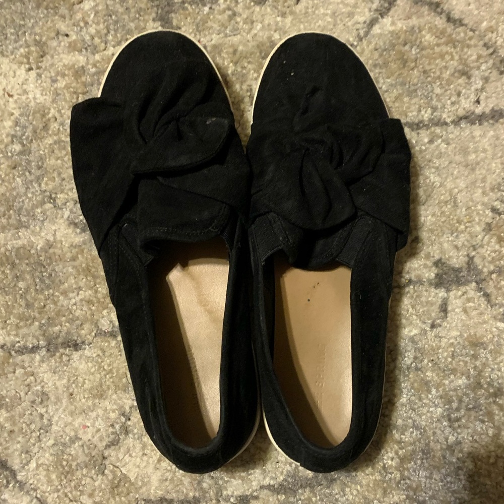 Black Slip on Sneakers